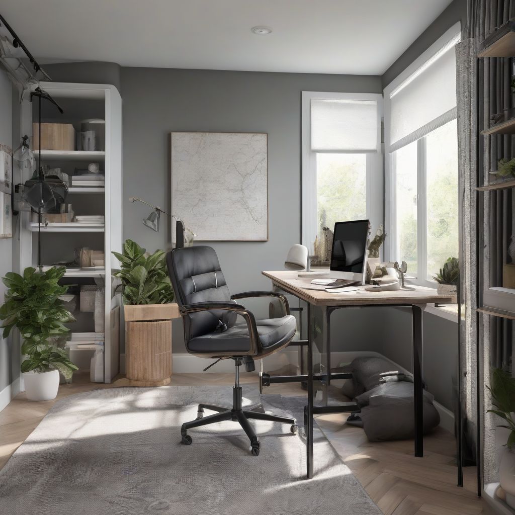 Ergonomic and Stylish Home Office