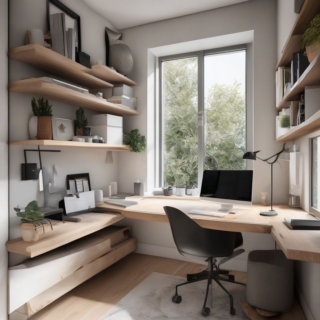 Modern Small Home Office Design