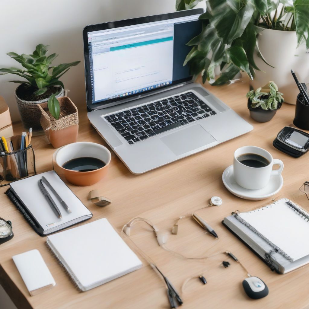 Organized Office Desk